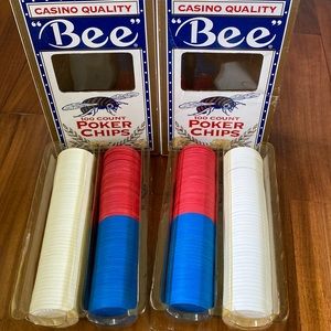 Bee casino quality poker chips
